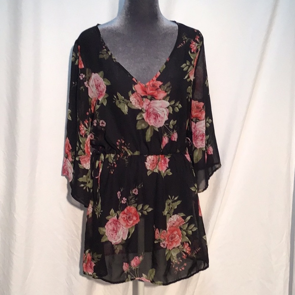 Ultra Beach sheer cover up size large